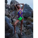 Obsessive Playa Norte swimsuit green-purple