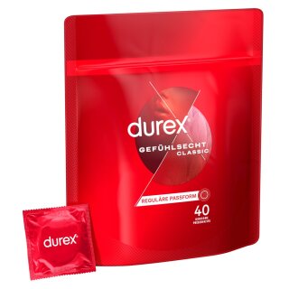 Durex Gefühlsecht 40pcs