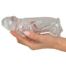 Crystal Clear Penis Sleeve with Ball Ring