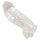 Crystal Clear Penis Sleeve with Ball Ring