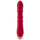 Rabbit Vibrator with 3 moving Rings