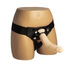 Naked Addiction - 22,8 cm Silicone Bendable Dual Density Dildo Vanilla