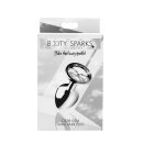 Booty Sparks Anal Plug Clear Gem S 2,8 cm