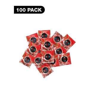 EXS Strawberry - Condoms - 100 Pieces
