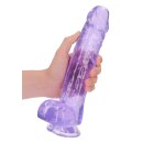 Realistic Dildo with Balls - 28 cm