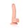 Curved Realistic Dildo with Balls and Suction Cup - 7" / 18 cm