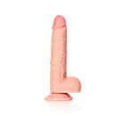 Straight Realistic Dildo with Balls and Suction Cup - 8" / 20,5 cm