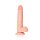 Straight Realistic Dildo with Balls and Suction Cup - 8" / 20,5 cm