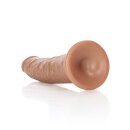 Slim Realistic Dildo with Suction Cup - 17,5 cm