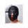 XR Brands Scorpion face mask with removable blindfold + mouth cover black, red