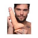 XR Brands Beefy Brad 9 Dildo mit Hoden hautfarbend 23 cm