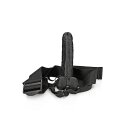 Hollow Strap-On with Balls - 23,2 cm