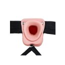 Vibrating Hollow Strap-On with Balls - 27,2 cm