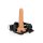 Vibrating Hollow Strap-On with Balls - 27,2 cm