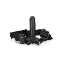 Vibrating Hollow Strap-On without Balls - 18,5 cm