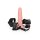 Vibrating Hollow Strap-On without Balls - 24,5 cm