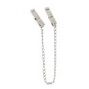 Modern Zinc Alloy Nipple Clamps with Chain