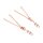 Rose Nipple Clamps Pinchers with Rhinestones