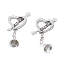 Heart Shaped Spring Nipple Clamps