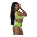 Magic Silk - Seamless Teddy - One Size - Lime