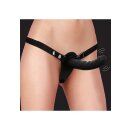 Shots Dual Vibrating 10 Stufen gerippter Strap-On Dildo...