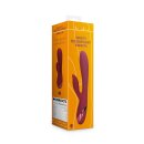 Loveline Smooth Rabbit Vibrator Dark Cherry