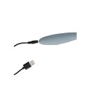 Loveline Ultra Soft Silikon G-Punkt Vibrator grau