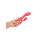 Loveline Glatter ultra softer Silikon Rabbit-Vibrator rosa
