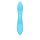 Loveline gerippter ultra softer Silikon Rabbit Vibrator gletscherblau