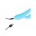 Loveline gerippter ultra softer Silikon Rabbit Vibrator gletscherblau
