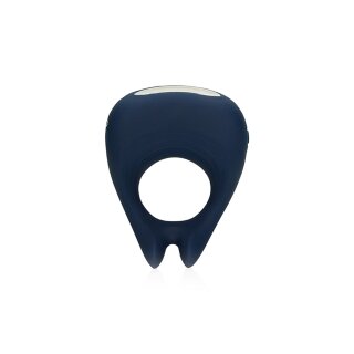 Loveline Vibrierender Penis-Ring mit Spitze blau