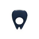 Loveline Vibrierender Penis-Ring mit Spitze blau