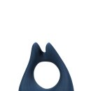 Loveline Vibrierender Penis-Ring mit Spitze blau