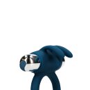 Loveline Vibrating Rabbit Penis Ring blue