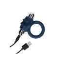 Loveline Vibrating Rabbit Penis Ring blue