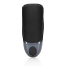 Loveline Vibrating Masturbator Sleeve Licorice Black