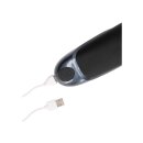 Loveline Vibrating Masturbator Sleeve Licorice Black