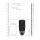 Loveline Vibrating Masturbator Sleeve Licorice Black