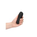 Loveline Vibrating Masturbator Sleeve Licorice Black