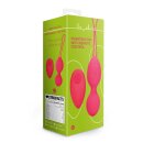 Loveline Vibro Ei mit Fernbedienung Erdbeerrot