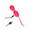 Loveline Vibro Ei mit Fernbedienung Erdbeerrot