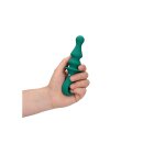 Loveline anal vibrator peacock feather green