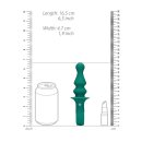 Loveline anal vibrator peacock feather green
