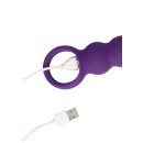 Loveline Tropfenförmiger Anal Vibrator Lila