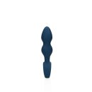 Loveline anal plug in drop shape blue 3.3 cm