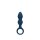 Loveline anal plug in drop shape blue 3.3 cm