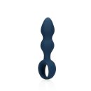 Loveline anal plug in drop shape blue 3.8 cm