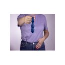 Loveline anal plug in drop shape blue 3.8 cm