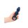 Loveline anal plug in drop shape blue 3.8 cm