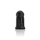 ManCage Model 27 Ultra Soft Silicone Chastity Cage black 9.6 cm